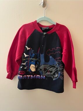 Vintage Kids Batman Sweatshirt